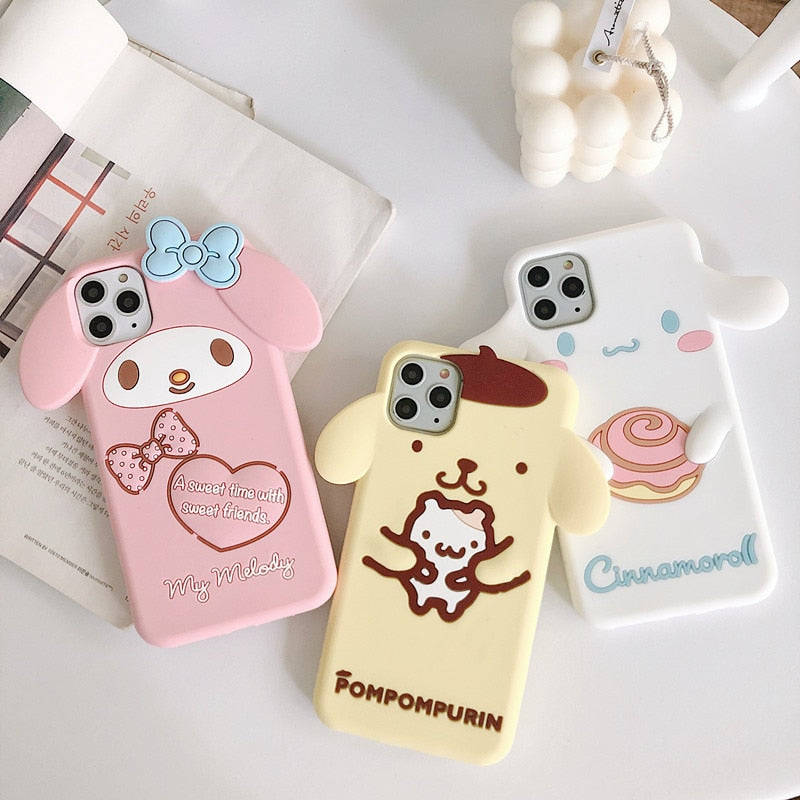 Coque iPhone à motif kawaii