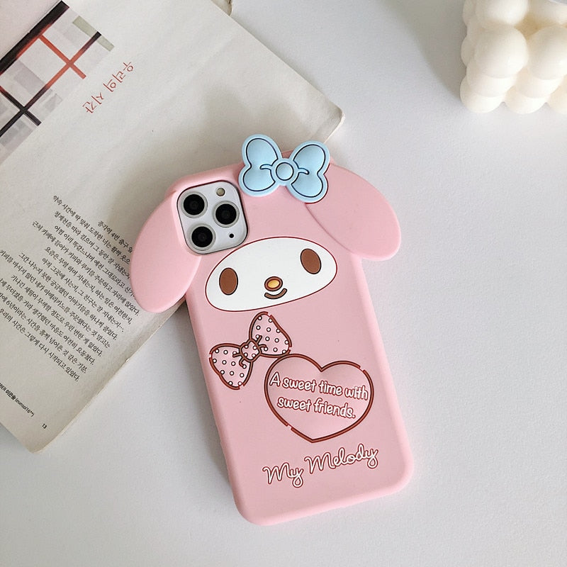 Coque iPhone à motif kawaii