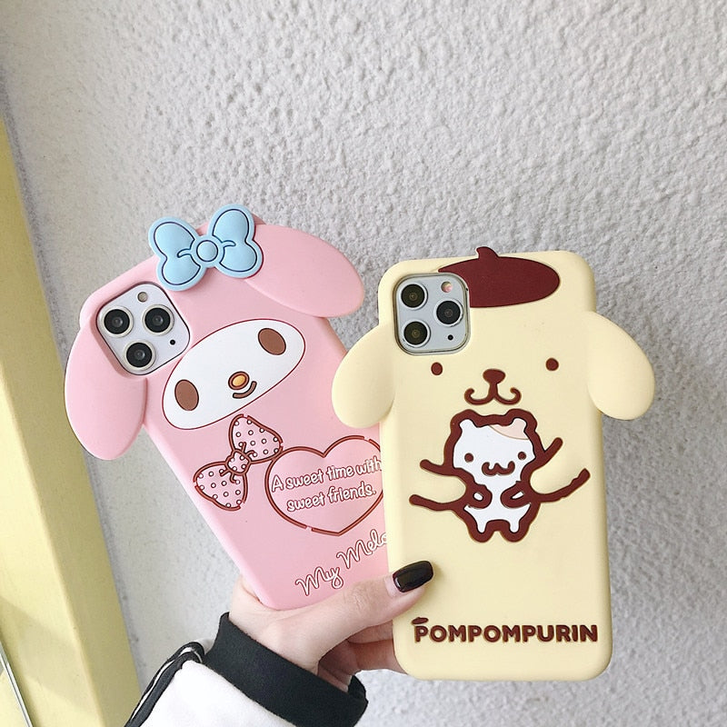 Coque iPhone à motif kawaii