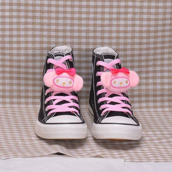 Kawaii Cartoon High Top Segeltuchschuhe