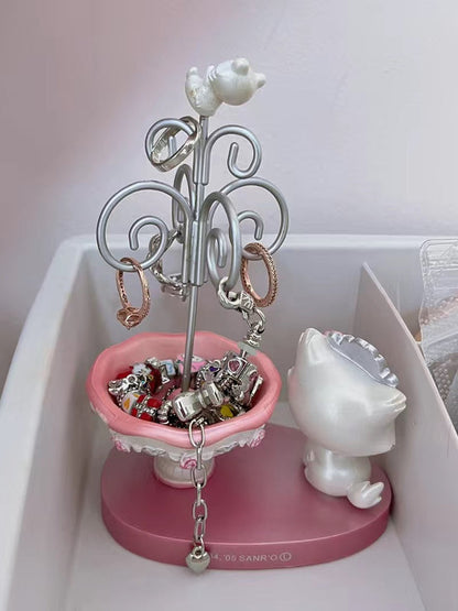 Kawaii Kitty Jewelry Holder