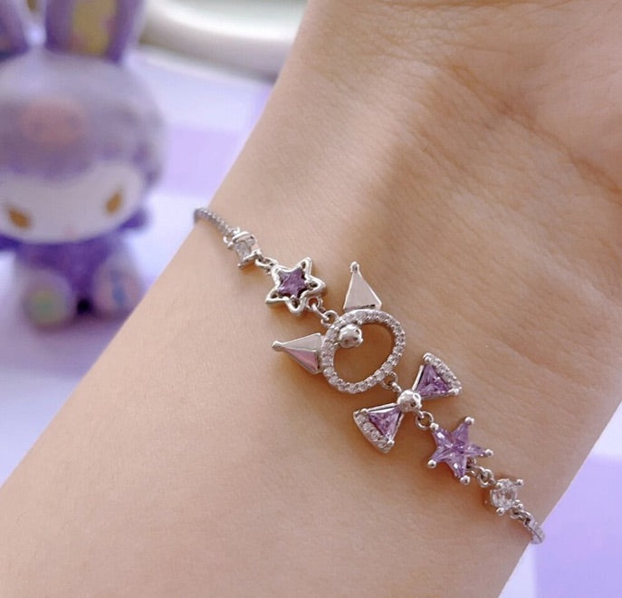 Bracelet Kuro Étoile Violette