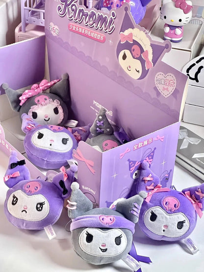 Kuro Girls Headdress Series Plush Squeeze Blind Bag Decompression Toy
