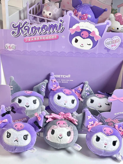 Kuro Girls Headdress Series Plush Squeeze Blind Bag Decompression Toy