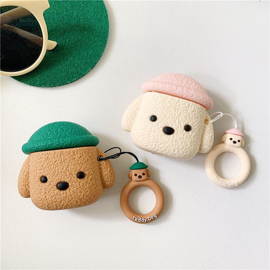 Teddy Dog AirPods Earphone Case Skin