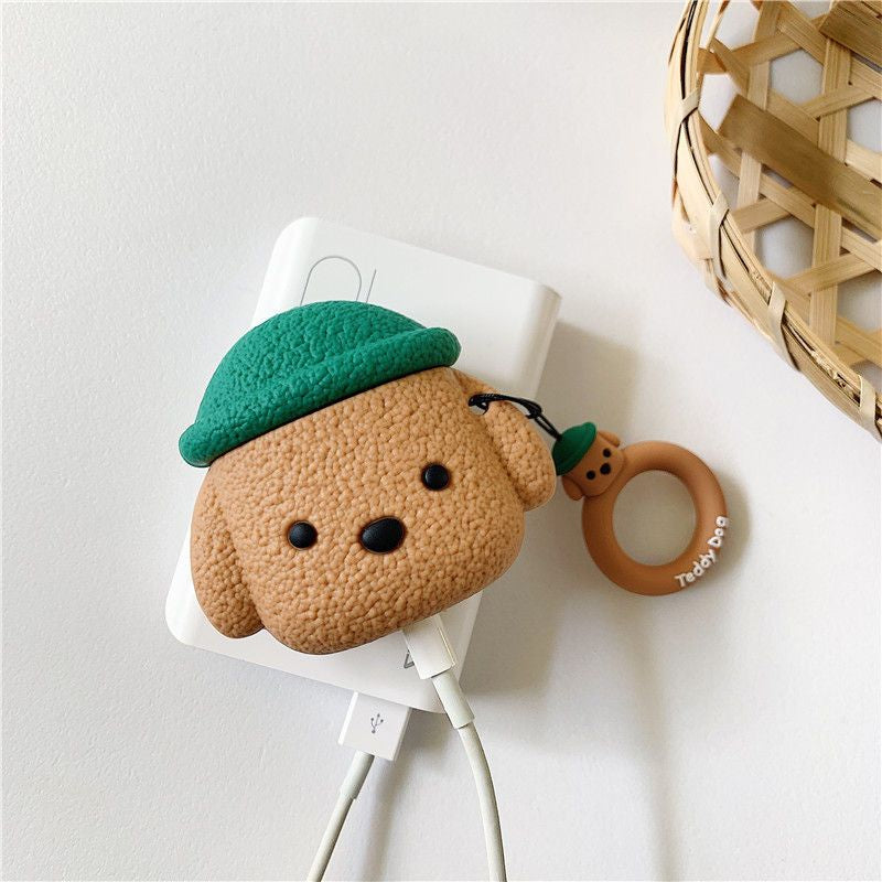 Teddy Dog AirPods Earphone Case Skin
