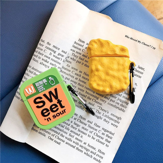 Chicken Nugget / Sauce Print AirPods Earphone Case Skin