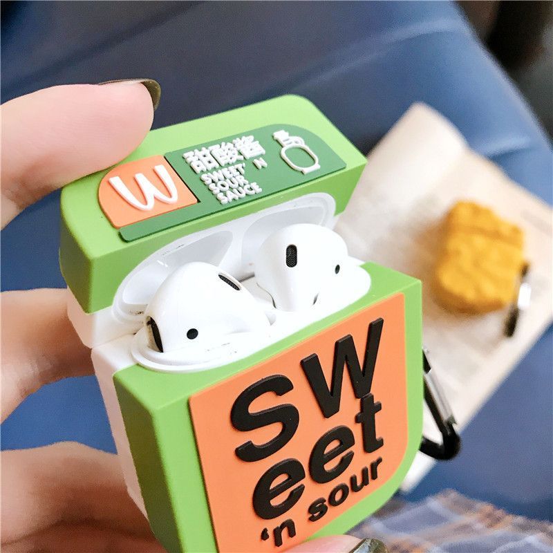 Chicken Nugget / Sauce Print AirPods Earphone Case Skin