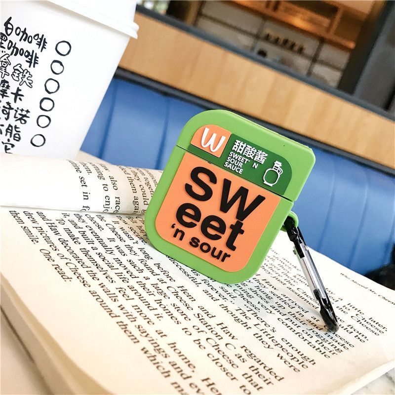 Chicken Nugget / Sauce Print AirPods Earphone Case Skin