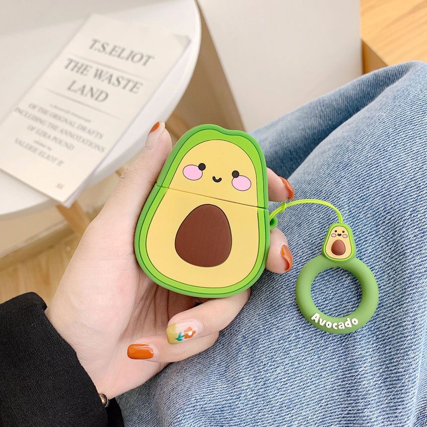 Cute Fruits Print AirPods Earphone Case Skin