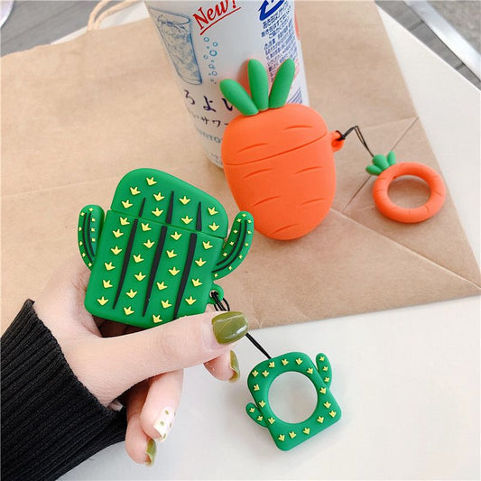 Cactus / Carrot AirPods Earphone Case Skin