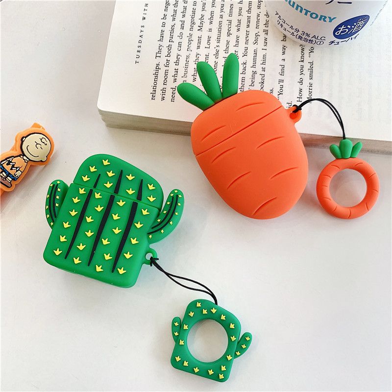 Cactus / Carrot AirPods Earphone Case Skin