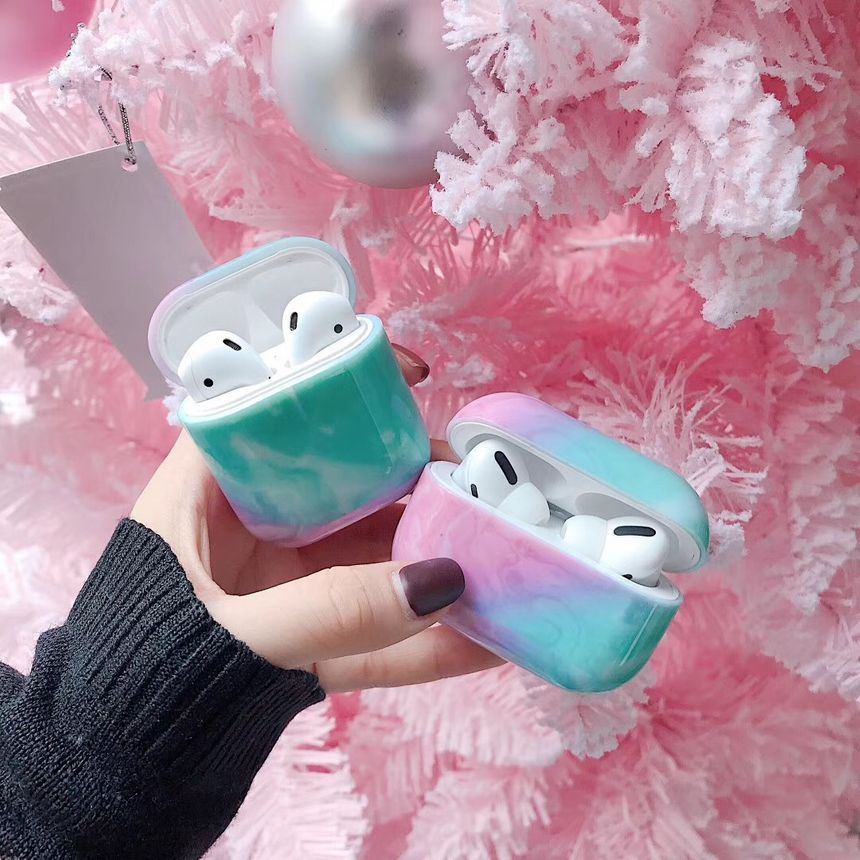 Marble Print AirPods Earphone Case Skin