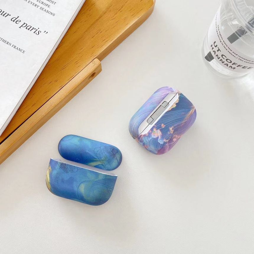 Cloud Print AirPods Earphone Case Skin