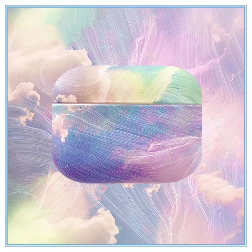 Cloud Print AirPods Earphone Case Skin