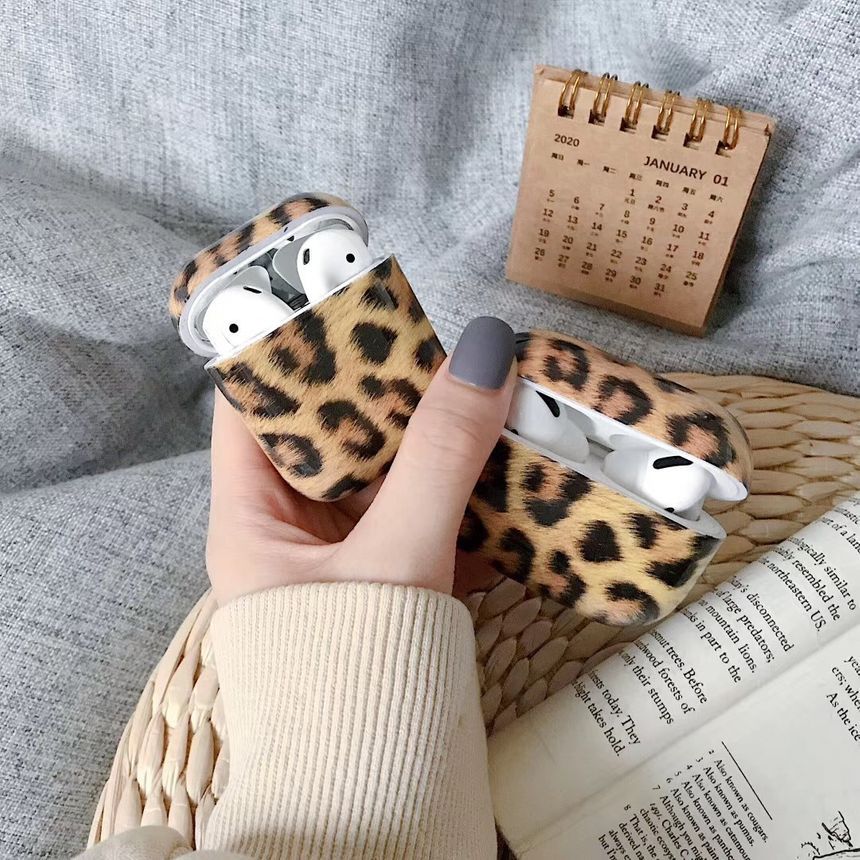 Zebra / Leopard Print AirPods Earphone Case Skin