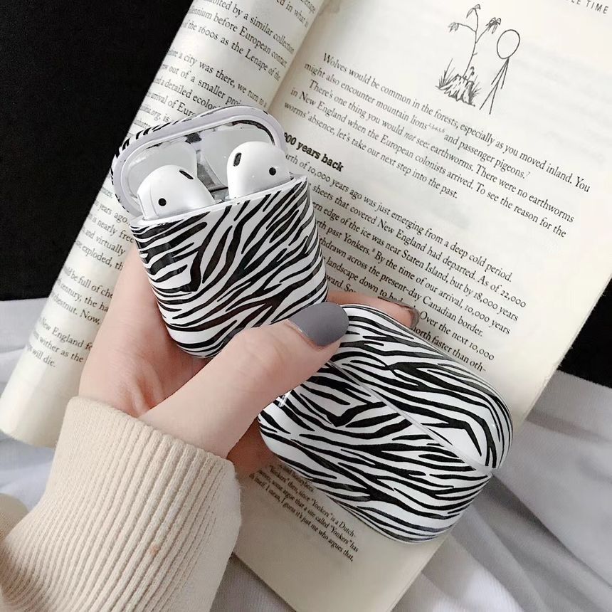 Zebra / Leopard Print AirPods Earphone Case Skin