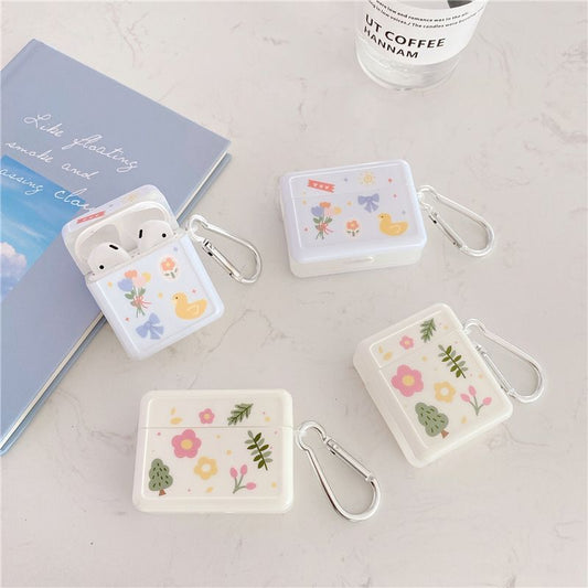 Cartoon Print AirPods Earphone Case Skin