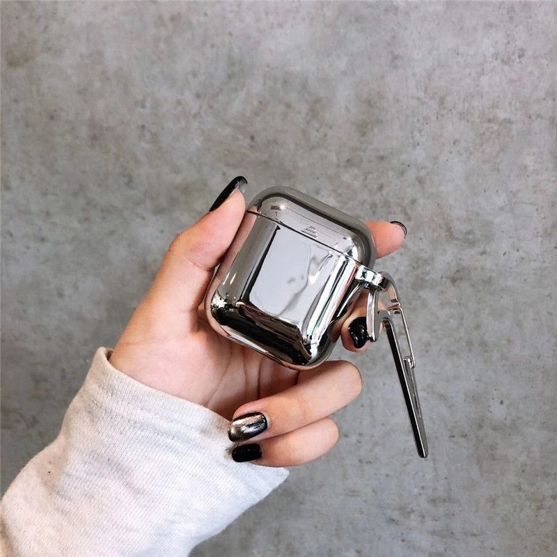 Metallic Plated AirPods Earphone Case Skin