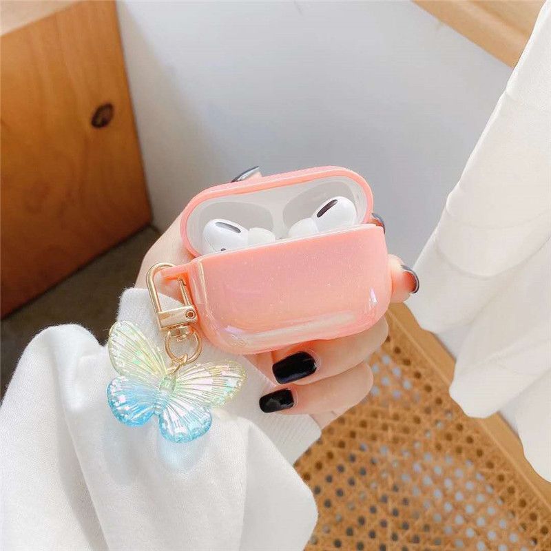 Butterfly Holographic AirPods Earphone Case Skin