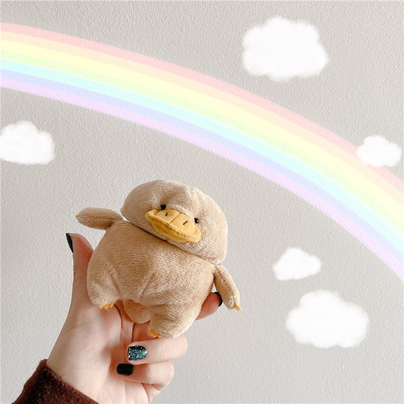 Fluffy Duck AirPods Earphone Case Skin