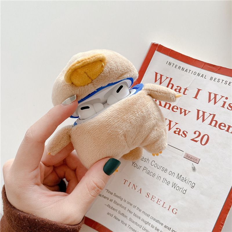 Fluffy Duck AirPods Earphone Case Skin