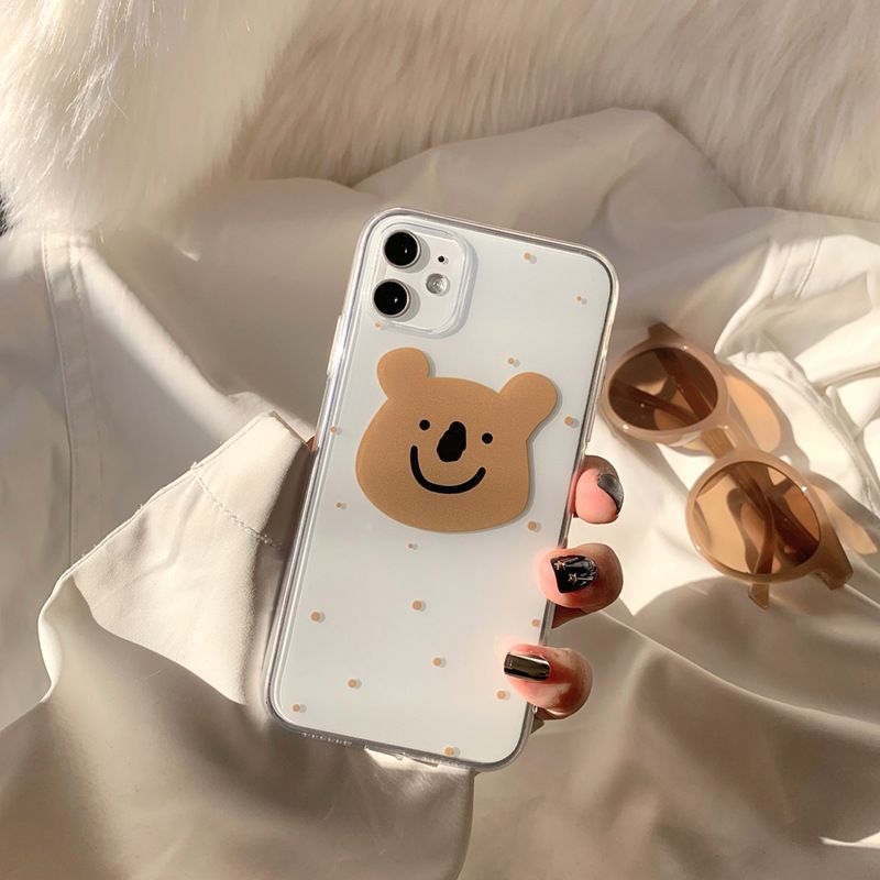 Bear Print Phone Case