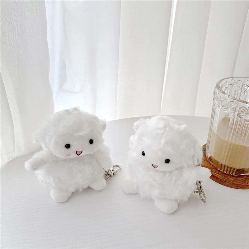 Sheep Chenille AirPods Earphone Case Skin