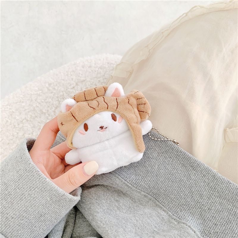 Cat Chenille AirPods Earphone Case Skin
