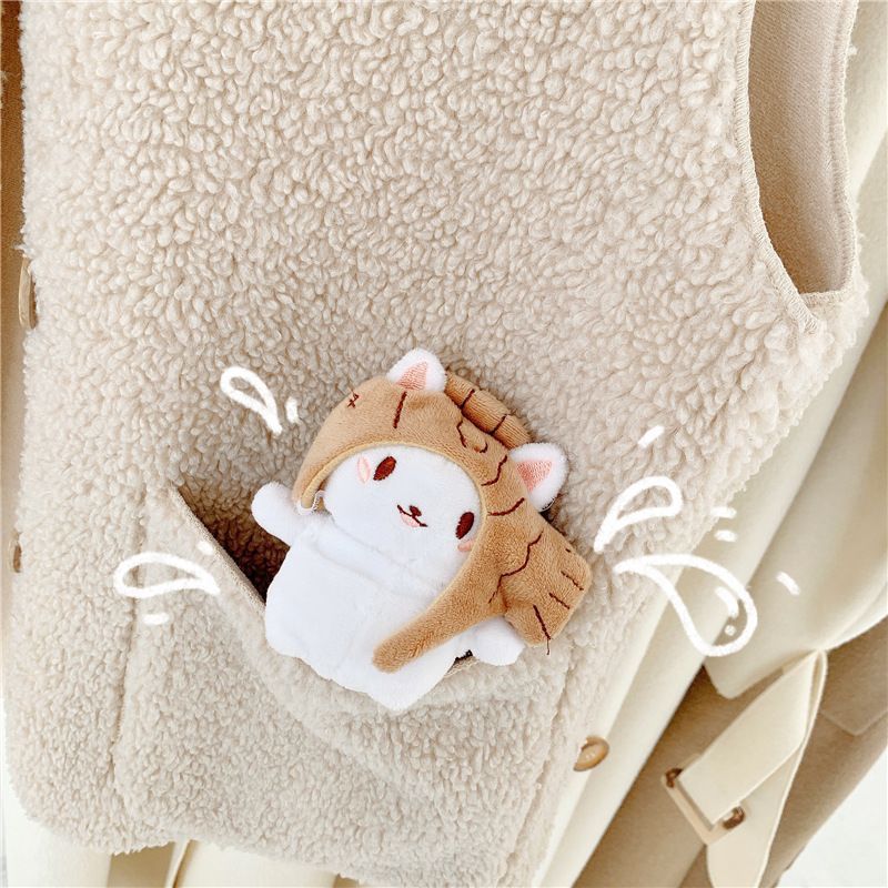 Cat Chenille AirPods Earphone Case Skin