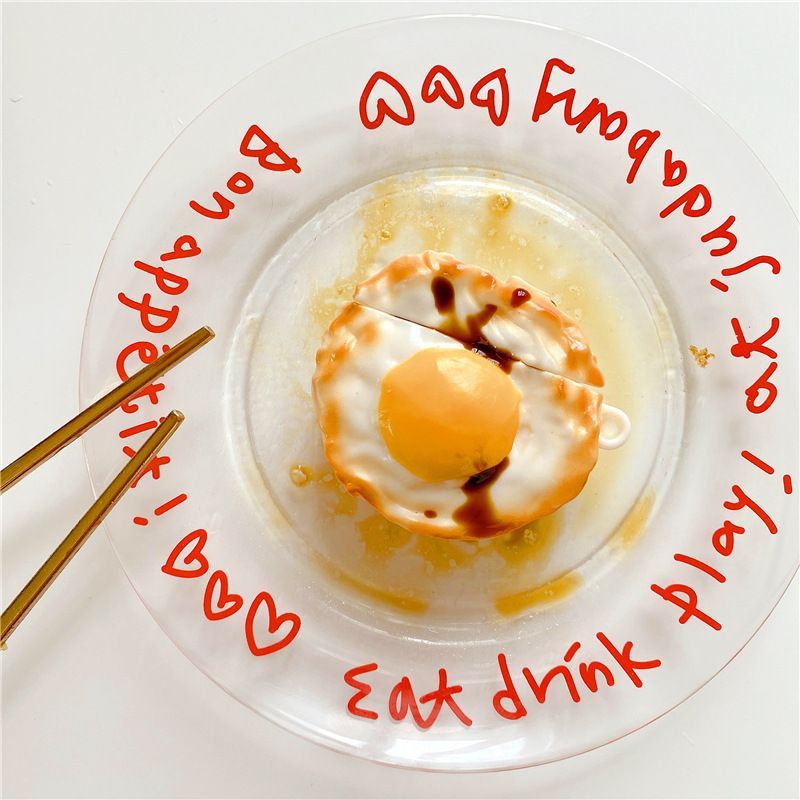 Fried Egg AirPods Earphone Case Skin