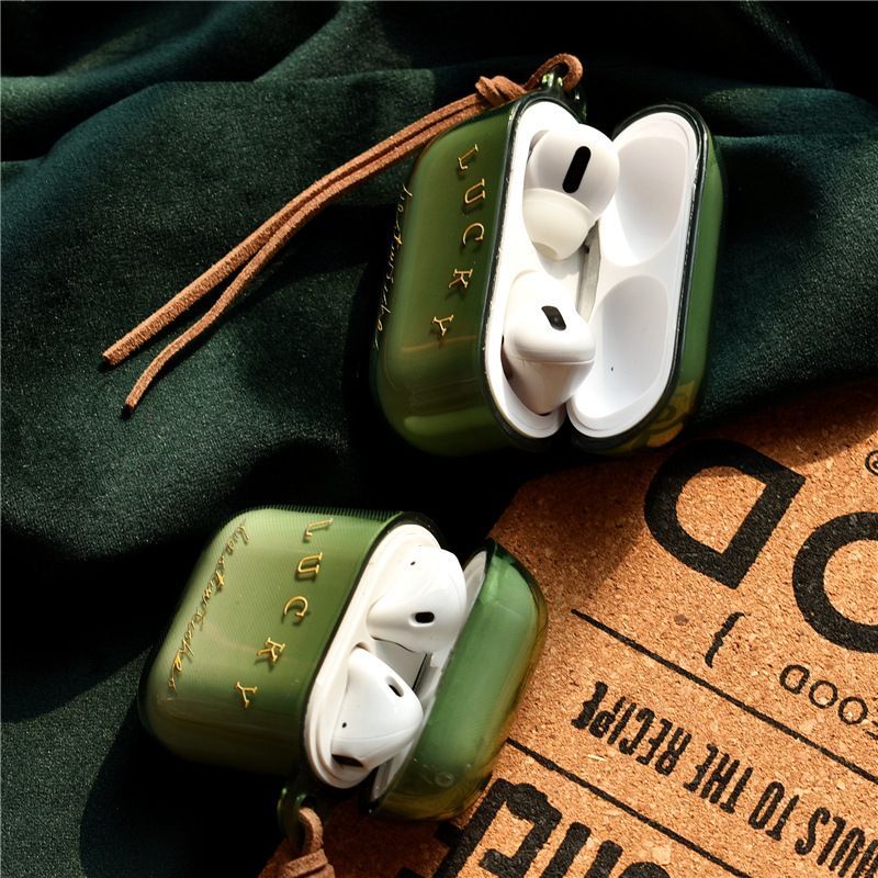 Letter AirPods / AirPods Pro Earphone Case Cover