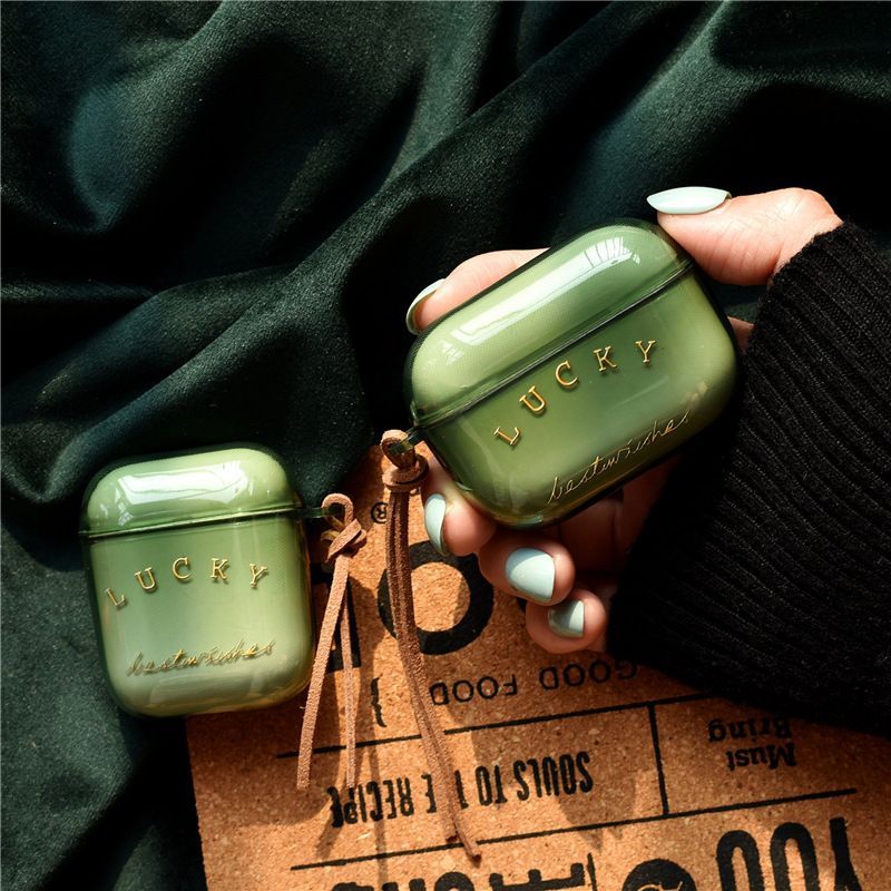 Letter AirPods / AirPods Pro Earphone Case Cover