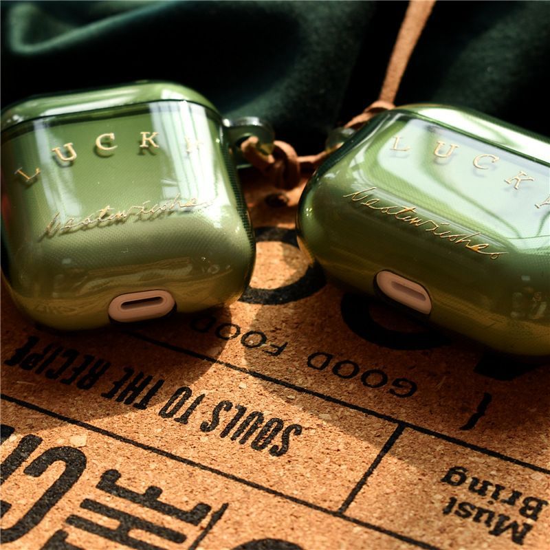 Letter AirPods / AirPods Pro Earphone Case Cover