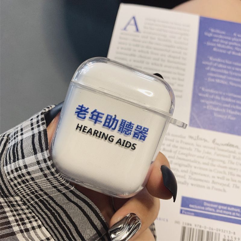 Chinese Characters Transparent AirPods / Pro Earphone Case Cover
