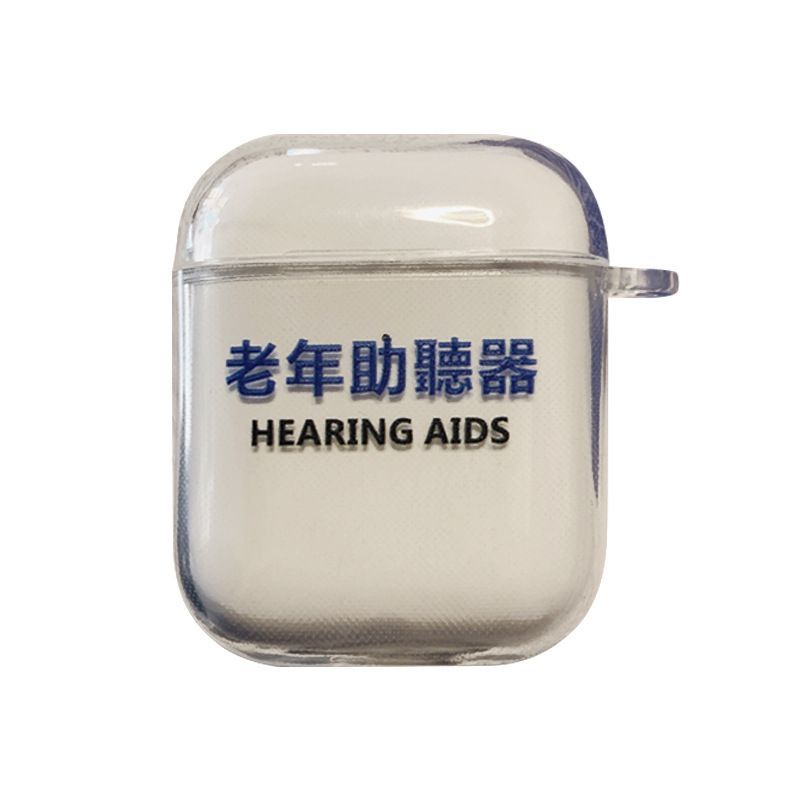 Chinese Characters Transparent AirPods / Pro Earphone Case Cover
