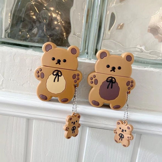 Bear  AirPods Earphone Case Skin