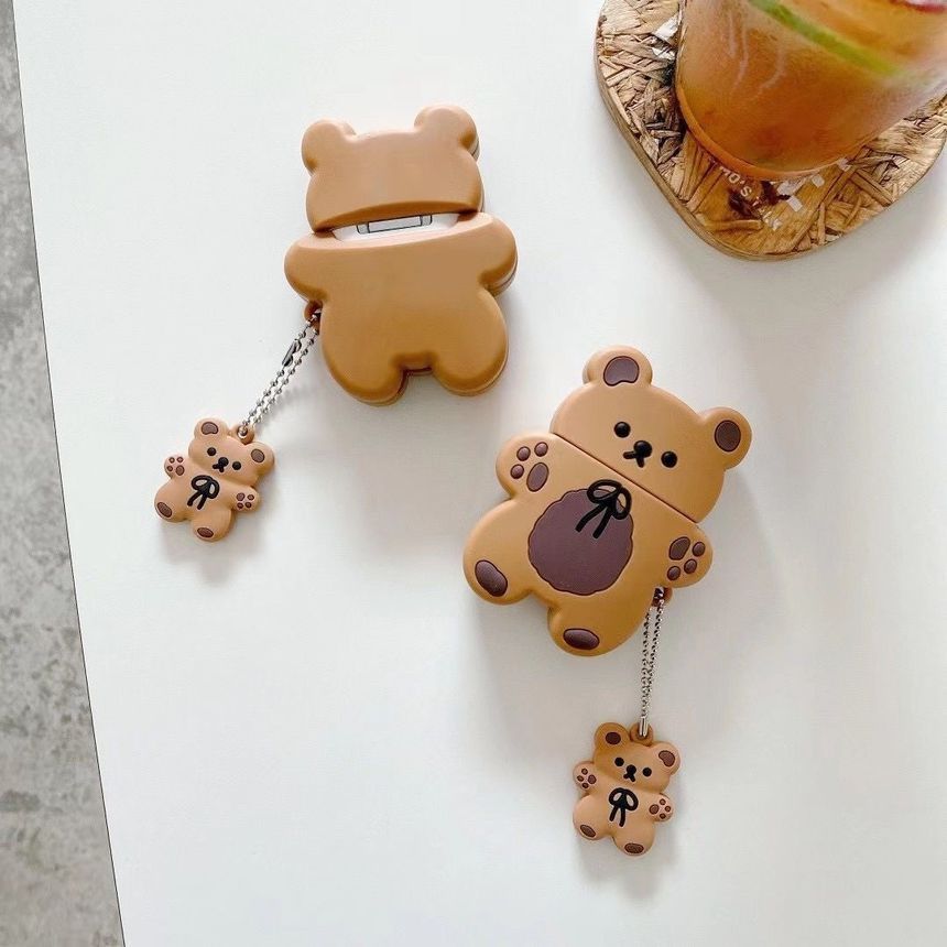 Bear  AirPods Earphone Case Skin
