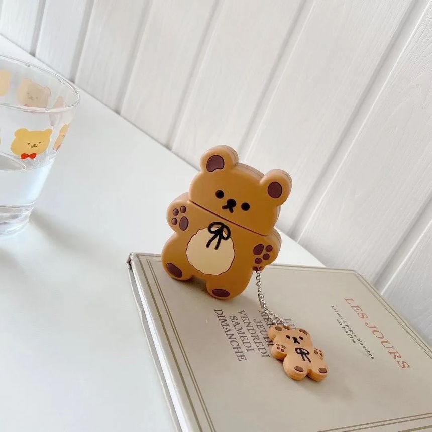 Bear  AirPods Earphone Case Skin