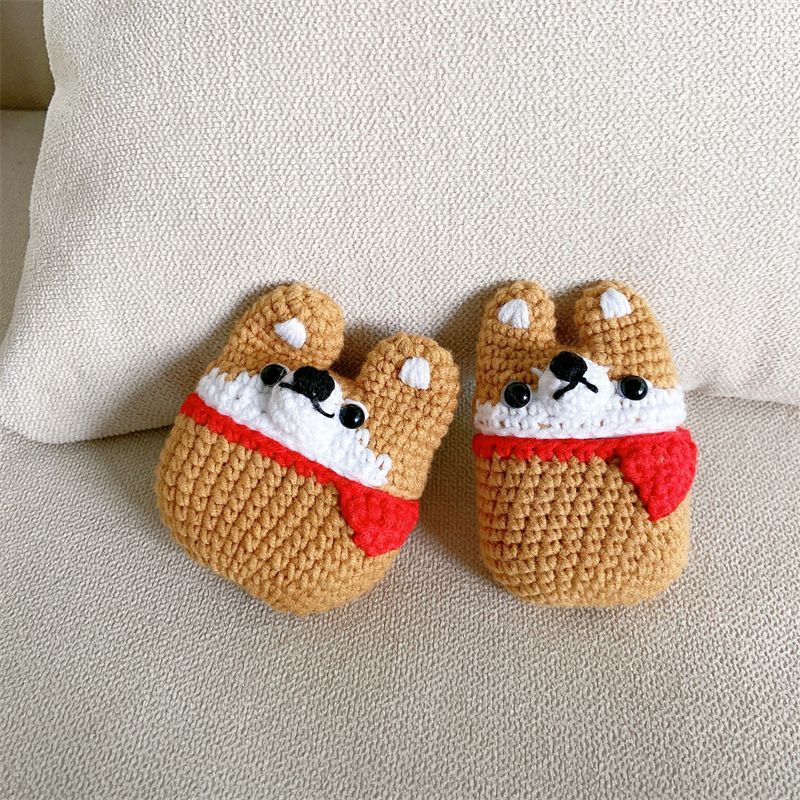 Knit Shiba AirPods Case Protection Cover
