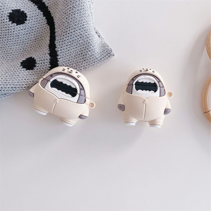 Shark Airpods Earphone Case Skin
