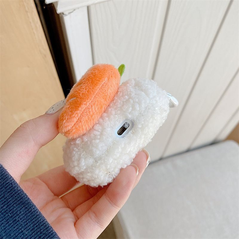 Chenille Carrot Airpods Earphone Case Skin