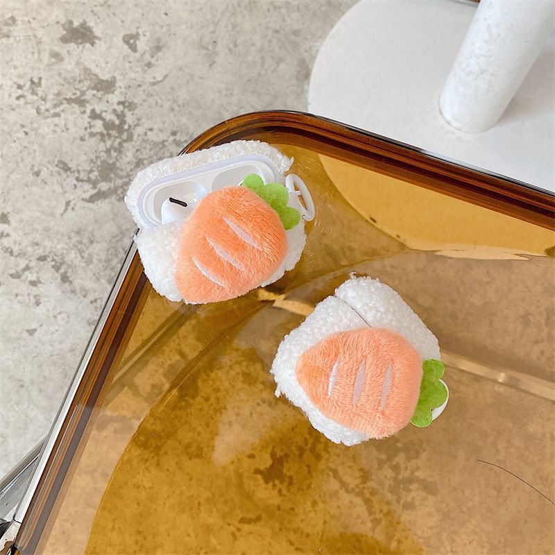 Chenille Carrot Airpods Earphone Case Skin