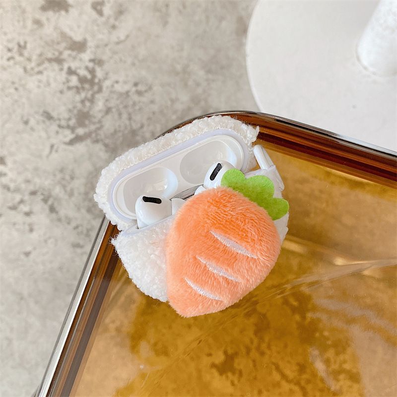 Chenille Carrot Airpods Earphone Case Skin