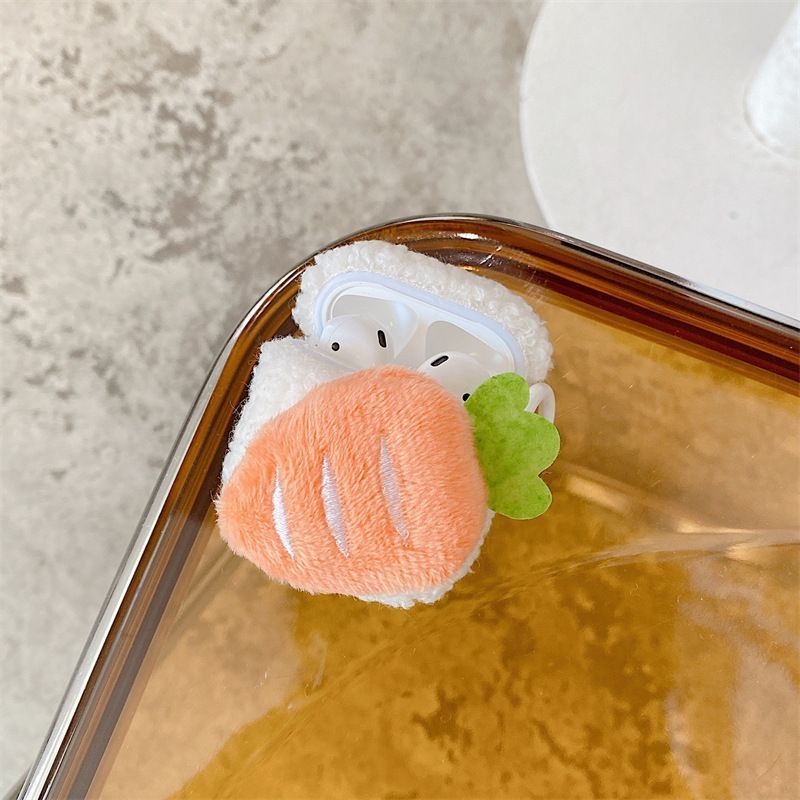 Chenille Carrot Airpods Earphone Case Skin