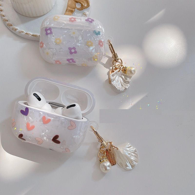 Flower Shell  Airpods Earphone Case Skin