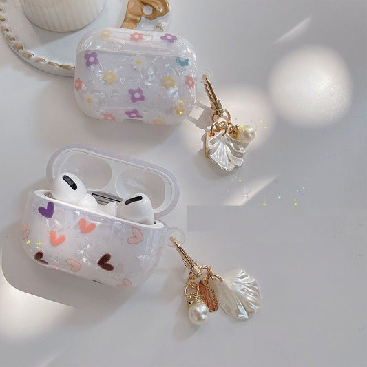 Flower Shell  Airpods Earphone Case Skin
