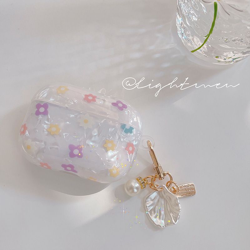 Flower Shell  Airpods Earphone Case Skin