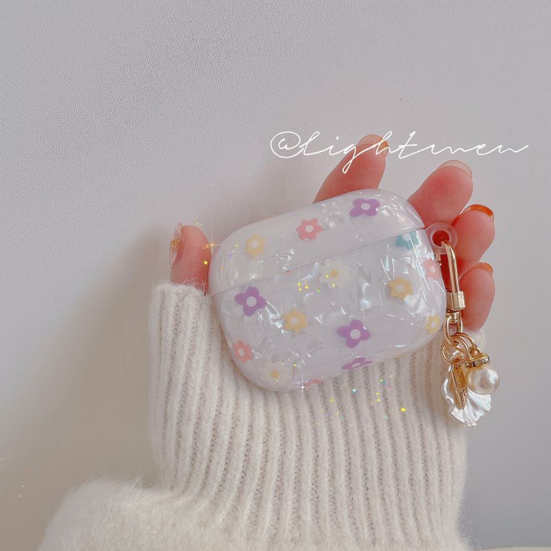 Flower Shell  Airpods Earphone Case Skin