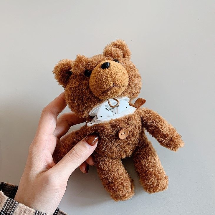 Bear Chenille AirPods / Pro Earphone Case Skin